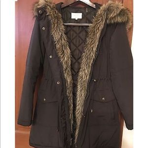 Laundry by Shelli Segal coat, Medium, Brown